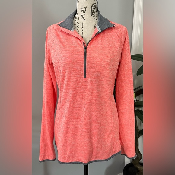 🧡 Under Armour HeatGear 1/4 Zip Pullover - Orange 🧡 - Picture 2 of 15